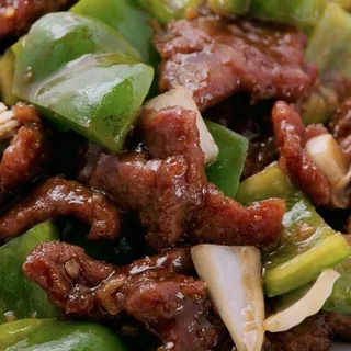 Beef Pepper Steak Lunch