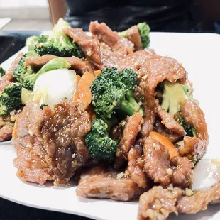 Beef and broccoli