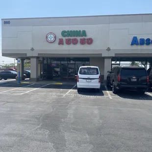 Front of restaurant