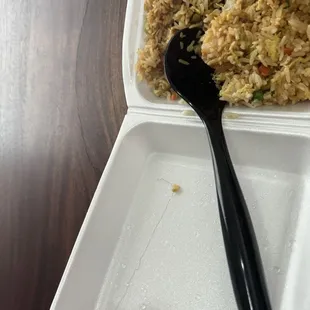 We ordered food today from China a go go on west flamingo and they put an extra ingredient on it  (hair) never going back there again....