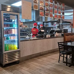 The service bar