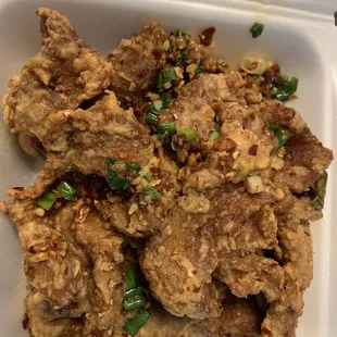 Salt and Pepper Pork Chops