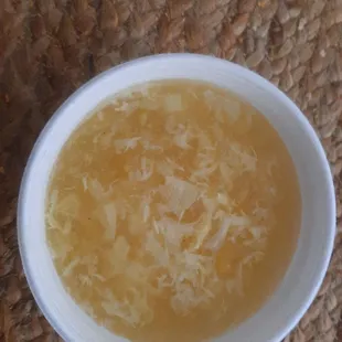 Egg drop soup.