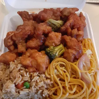 L9. Orange Chicken Lunch