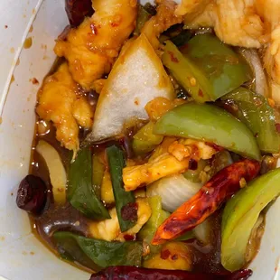 Szechuan chicken