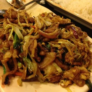 Pork mu shu filling