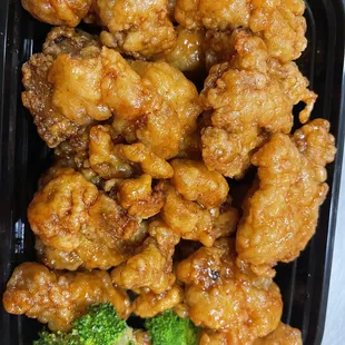 Orange chicken