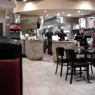 From the front of China A Go Go, looking towards the counter in the back