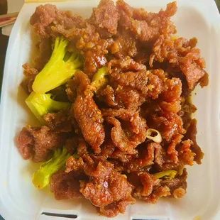 Hunan beef