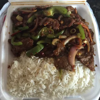 Mongolian Beef Lunch