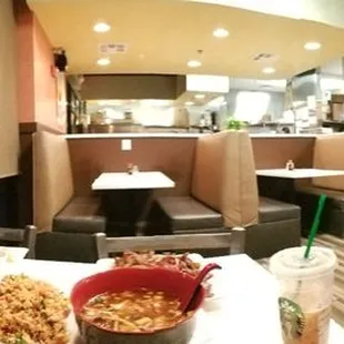 interior, sushi and sashimi