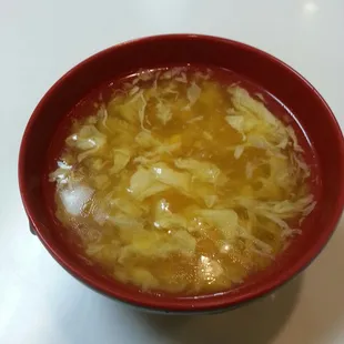 Egg drop soup. 12/18/2016