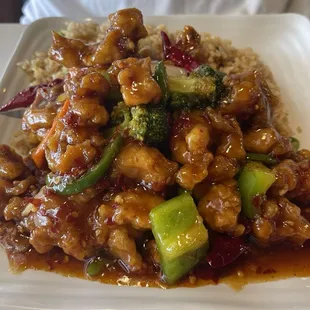 General Tso's Chicken all rice