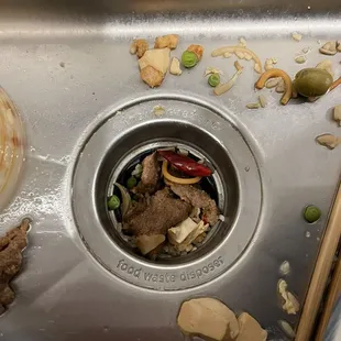 &quot;Mapo tofu,&quot; &quot;beef chow fun,&quot; and shrimp &quot;chow mein,&quot; and possibly other alleged &quot;food&quot; from this &quot;restaurant.&quot;