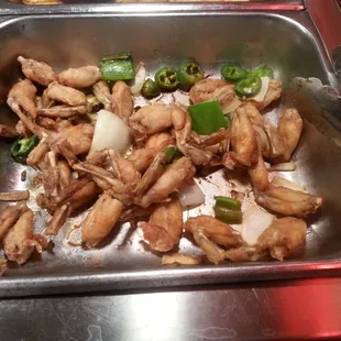 Frog legs! #tastelikechicken