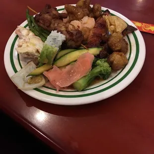 Buffet has a bit of everything