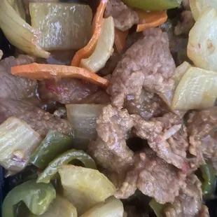 Beef curry