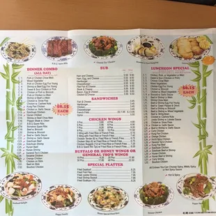 menu, sushi and sashimi