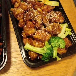 Sesame Seed Chicken with Broccoli! So delicious!!!