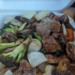Beef and broccoli