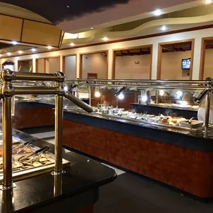 a view of a buffet