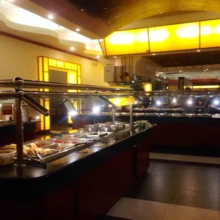 sushi and sashimi, interior