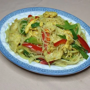 Chicken Singapore Noodles