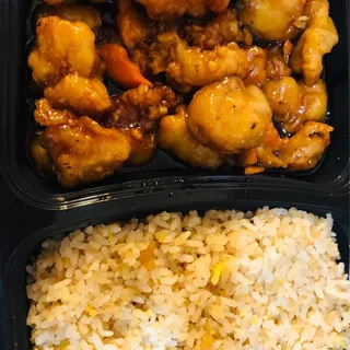 Honey Garlic Lunch Special