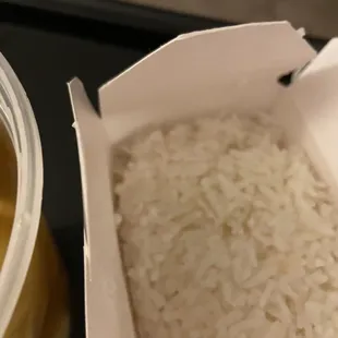 Steamed rice