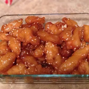 Honey Chicken - one of my favorites at China Bay. Similar to their sesame chicken, it has a lighter flavor with just enough sweetness..