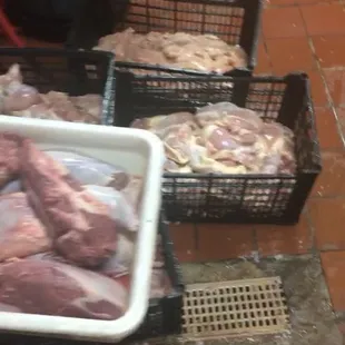 Your food on the floor