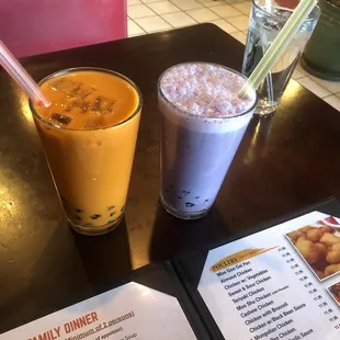 Boba Teas are delish here