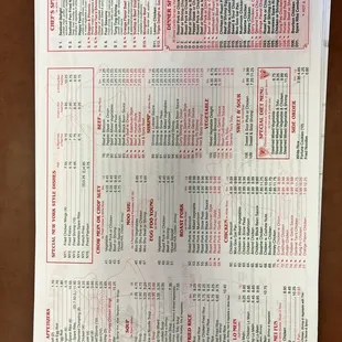 Menu ph 2 as o f 4/16/2022
