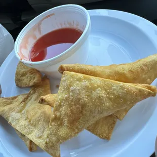 Crab Rangoons
