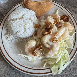 Walnut Prawns