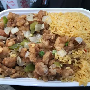 &quot;Black pepper chicken&quot; ‍