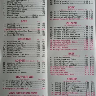 Menu 8/2016 Inside 1