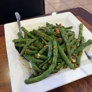 String Beans in Garlic Sauce