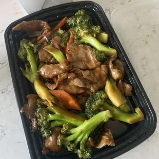 Beef and broccoli