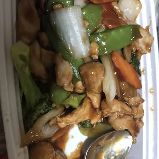Chicken with Mixed Vegetables
