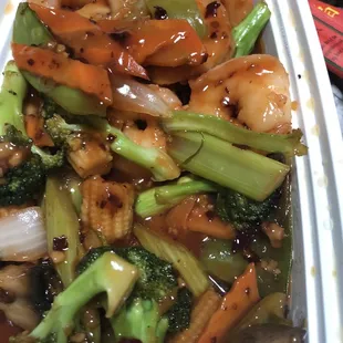 Shrimp with Garlic Sauce