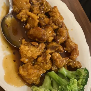 Orange chicken