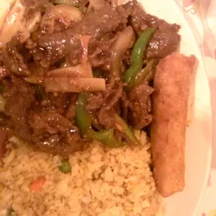 Beef and Garlic sauce. A great dish.