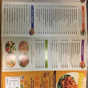 Very affordable menu and great food!