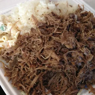 Kalua pork- $6.95, really salty and not that great