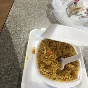 Fried rice is good and still   a good deal