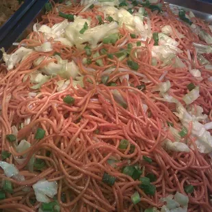 The infamous chow mein