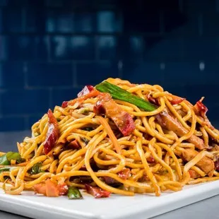 roast pork lo mein