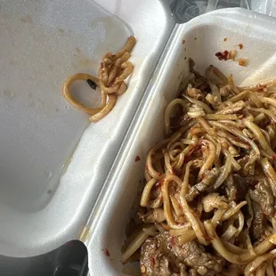 I was enjoying my meal, until I spotted this dead fly in my food.
