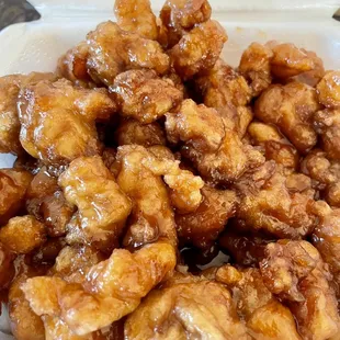 Orange chicken